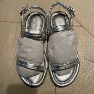 Madewell Silver Women's Sandals